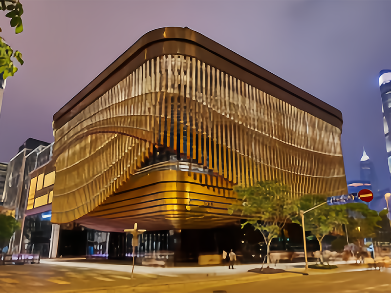 外(wài)灘國(guó)際金(jīn)融文(wén)化(huà)中心N5移動幕簾系統