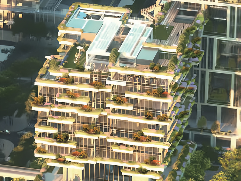 深圳前海(hǎi)嘉裡(lǐ)中心開(kāi)閉屋頂